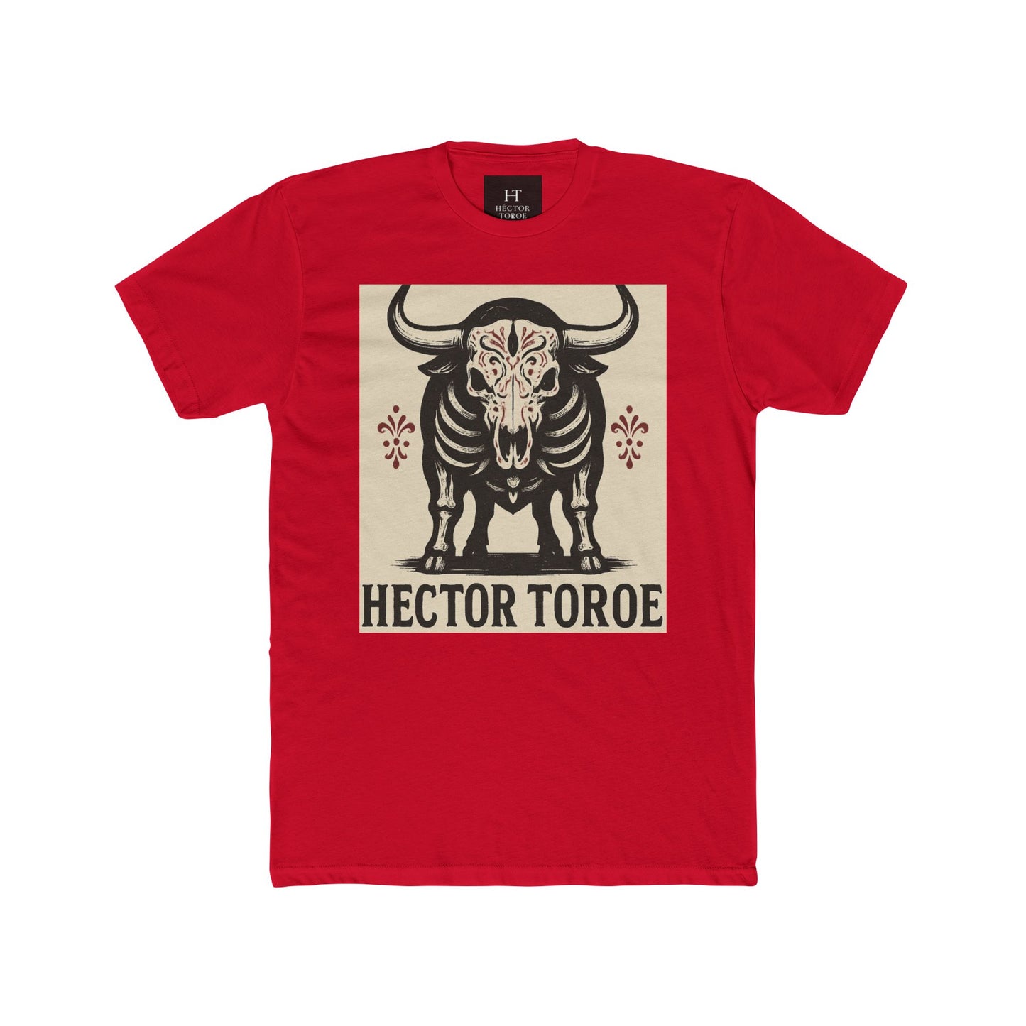 Hector Toroe Bull Graphic Tee — Vintage Western Skull Shirt- S-5XL